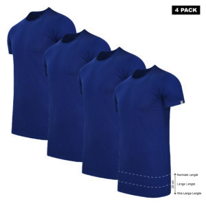 Livorno Extra Long T-Shirt Crew Neck Navy