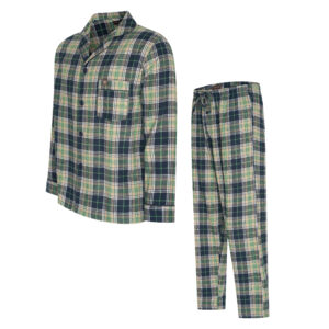 Alba Flannel Pyjama set Green
