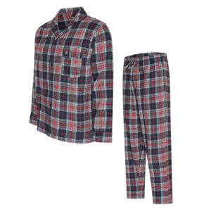 Alba Flannel Pyjama set Red
