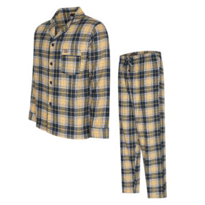 Alba Flannel Pyjama set Yellow