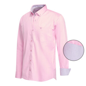 Ancona Shirt design Long Sleeve Pink