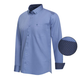 Ancona Shirt design Long Sleeve Royal