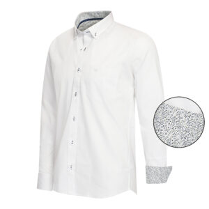 Ancona Shirt design Long Sleeve White