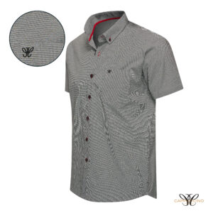 Bronte Stretch Shirt Vichy Black