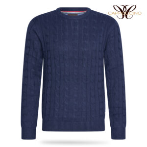 Adria Cable Knit Navy