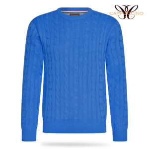 Adria Cable Knit Royal