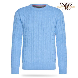 Adria Cable Knit Sky