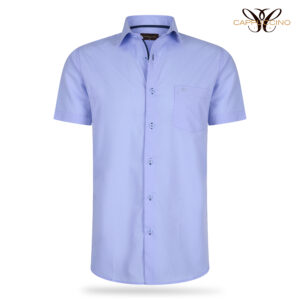 Palermo Shirt Basic Short Sleeve Light Blue