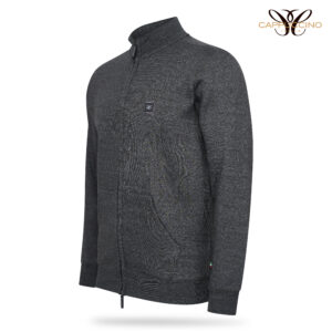Arezzo Full Zip Fleece Charcoal Melange