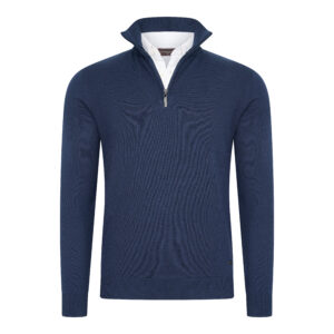 Como Mock 1/4 Zip Pullover Navy