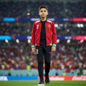 Football Tracksuit Kids Morocco Hakimi
