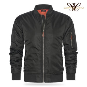 Rimini Navy Seal Bomber Jacket Black