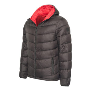 Parma Padded Jacket Hoody Black