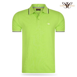Udine Polo Applique Pique Lime