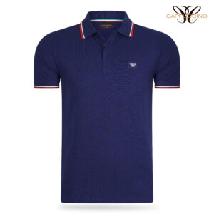 Udine Polo Applique Pique Navy