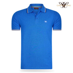 Udine Polo Applique Pique Royal