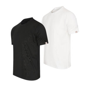 Roma T-shirt 2-pack White/Black