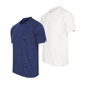 Roma T-shirt 2-pack White/Navy