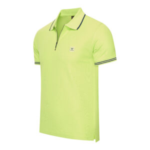 Torino Polo Zip Lime