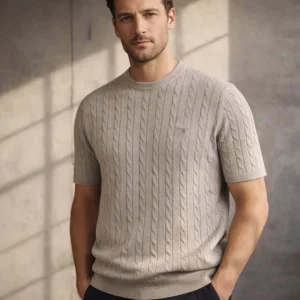 Loreto Cable Knit Crew Neck